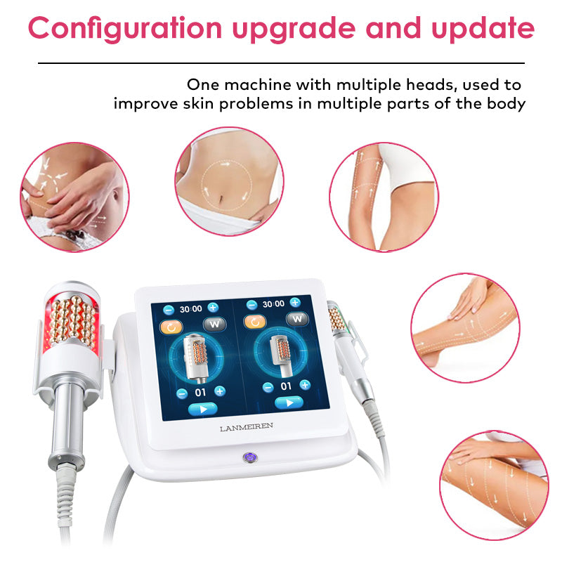 Lanmeiren New Beauty Equipment Inner Ball Roller Weight Loss Slimming Massager for Body Face Shaping