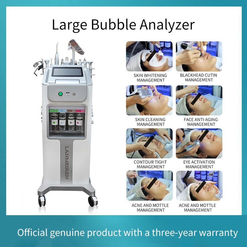Face Lifting Anti-Wrinkle Microdermabrasion Hydrodermabrasion Facial Machine for Face Lips